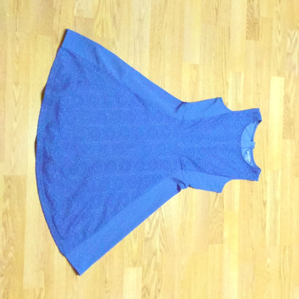 A blue dress!!